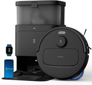 ECOVACS(�G�R�o�b�N�X) DEEBOT N30 Pro OMNI ���{�b�g�|���@ ���@�����p 10000Pa���͋z�� �G�b�W���| �ї��ݏ����V�X�e��2.0 �����S�~���W �S���� ���b�v���� �������� ���b�v������� �}�b�s���O ��Q