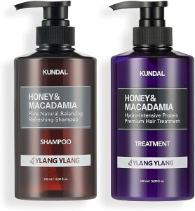 �yKUNDAL/�N���_���z�V�����v�[ �g���[�g�����g �Z�b�g(�e500ml�E�{�g��) #�C�����C���� #�n�j�[���}�J�_�~�A #�l�C�`���[ #��_�� #�ێ� #�����V�����v�[ #�����g���[�g�����g