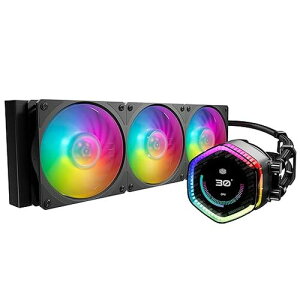 Cooler Master MLY-D36M-A24PZ-R1 MasterLiquid 360 Ion JX^}CYLCD fA`o[|v ʁEt@ 360mmWG[^[TCY ȈՐ CPUN[[
