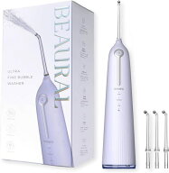 BEAURAL ビューラル ウルトラファインバブルウォッシャー ノズル セット バイオレット 口腔洗浄器 歯間洗…