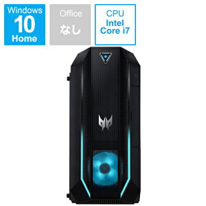 Acer(�G�C�T�[) PO3-630-A72Z/307 �f�X�N�g�b�v�p�\�R�� Predator Orion 3000 �u���b�N �m/Windows10 Home /�������F32GB /SSD�F1TB