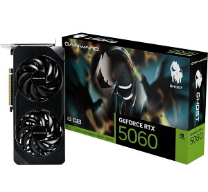 �y�V�i�zGAINWARD RTX 5060 GHOST 8GB GDDR7 128bit 3-DP HDMI �O���t�B�b�N�X�{�[�h NE75060019P1-GB2063B VD9198
