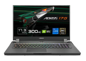 GIGABYTE �Q�[�~���O�m�[�g�p�\�R�� AORUS 17G KD-72JP325SH�@[ 17.3�^ (300Hz) / �t��HD / i7-11800H / RTX3060 / RAM:16GB / SSD:512GB / Windows 10 Home / �p��z��KB ]