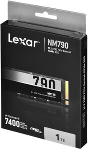 Lexar NM790 SSD 1TB M.2 2280 PCIe Gen4x4 NVMe 1.4 �Ǎ��ő�7,400MB/s PS5/�Q�[�~���OPC����