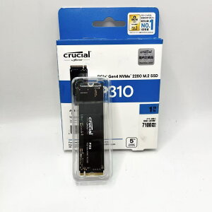 Crucial(�N���[�V����) P310 1TB 3D NAND NVMe PCle4.0 M.2 SSD �ő�7,100MB/�b CT1000P310SSD8-JP