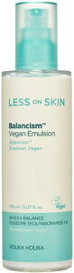 LESS on SKIN BALANCISM VEGAN EMULSION ���X�I���X�L���o�����V�Y�����B�[�K���G�}���W���� �z���J�z���J [HOLIKA HOLIKA] �؍� ���_�� ���B�[�K�� CICA �c�{�N�T �z�z�o �G�X�e�� �i�C�A�V���A�~�h �ێ� ��