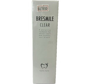 �u���X�}�C���N���A �iBRESMILE�j �������� �z���C�g�j���O ���L�P�A ������ �� ��򕔊O�i 60g×1�{