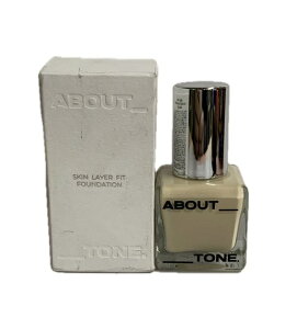 �yABOUT TONE/�A�o�E�g�g�[���z�X�L�����C���[�t�B�b�g�t�@���f�[�V���� #21 �E�H�[�����C�g 30ml �t�@���f�[�V���� �Z�~�}�b�g ���� �u���x �C�G�x