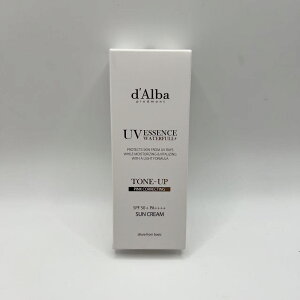 d'Alba �g�[���A�b�v UV�G�b�Z���X �T���N���[�� - SPF50+/PA++++ ���ω��n ���Ă��~�� ���e�t ���Ɛ��ɋ��� �E�H�[�^�[�v���[�t �C�[�W�[�E�H�b�V���u�� ��x�ɗ��Ƃ��� �t�@���f�t���[ ���O�� �q