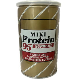 賞味期限：2027.07.14　【2缶セット】ミキプロティーン95 プロテイン 425g 単品 スープリーム パウダー状の分離大豆たんぱく ミキプルーン たんぱく質、イソフラボン、ビタミンB1・B2・B6