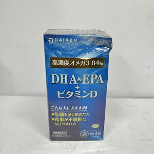 �ܖ������F2029.01.12 DAIKEN�_�C�P�� DHA EPA �T�v�������g�A���Z�xomega 3�A�r�^�~��D�z���A570mg EPA + 380mg DHA �\�t�g�W�F���A���ܗL�t�B�b�V���I�C�� 120�� (30����)�A���{��