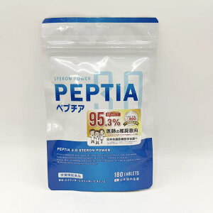 2028.2】PEPTIA ペプチア 180g 3袋 定期】ペプチア3.0 男性用サプリ 