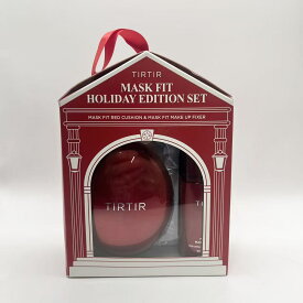 [TIRTIR] MASK FIT HOLIDAY EDITION [ティルティル] マスクフィットホリデーエディション (クッション本品+ミニフィクサー) (RED 21C)