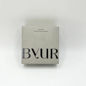 ByUR バイユア クッションファンデ グロークッション シルキーヌードクッション (【薄膜立体感＆セミツヤ】シルキー #21ナチュラルベージュ, 本品)