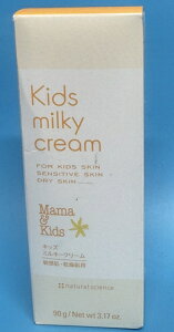 Mama&Kids �L�b�Y �~���L�[ �N���[�� 90g [ ��h���X�L���P�A ] �ێ� ������ �t�F�C�X�N���[��