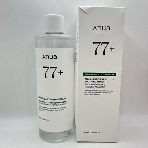 ANUA(�A�k�A)�h�N�_�~ 77�X�[�W���O�g�i�[ 500ml ���ϐ� �@����艻�ϐ� �����ێ� �����Ƃ艻�ϐ� ���ϐ���e�� ��炬�� �I�C���[�� heartleaf toner �X�L���P�A �؍����ϐ� �؍��R�X��