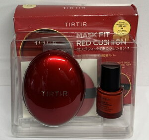 [TIRTIR] MASK FIT CUSHION SET 02 (�{�i18g+���b�h�t�@���f�[�V�����~�j10ml+�p�t2ea) 21N