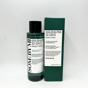 SOME BY MI(�T���o�C�~�[) AHA.BHA.PHA 30�f�C�Y�~���N���g�i�[150ml AHA-BHA-PHA 30 Days Miracle Toner 1�� 150ml �q�����p ���ϐ� �@����艻�ϐ� �����ێ� �����Ƃ�j���p �؍��R�X��
