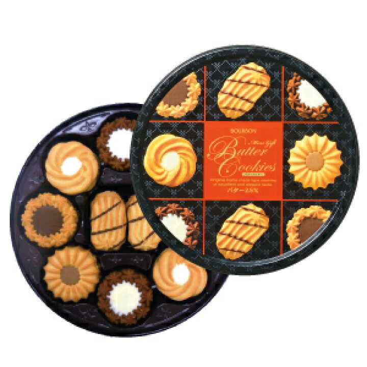 楽天市場 化粧箱入ミニギフト バタークッキー缶 4箱 ブルボン