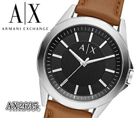 あす楽 送料無料 アルマーニ エクスチェンジ AX2635 Drexler ドレクスラー AX ARMANI EXCHANGE 腕時計 メンズ アナログ クオーツ プレゼント ブラウン ブラック