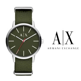 あす楽 送料無料 アルマーニ エクスチェンジ AX2709 ARMANI EXCHANGE メンズ 腕時計 アナログ クオーツ　ナイロン ベルト CAYDE ケイド 高級 ブランド シンプル