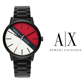 あす楽 送料無料 アルマーニ エクスチェンジ AX2725 ARMANI EXCHANGE メンズ 腕時計 アナログ クオーツ　カレンダー ステンレス CAYDE ケイド レッド ホワイト おすすめ