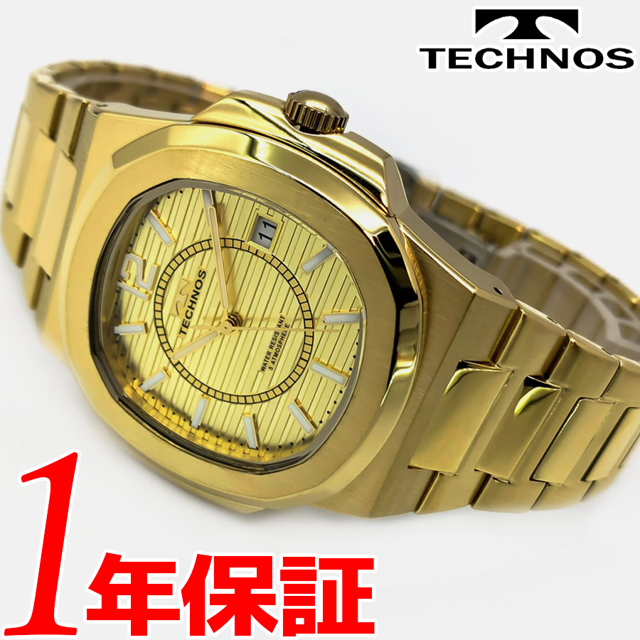 楽天市場】あす楽 送料無料 TECHNOS テクノス メンズ クォーツ 腕時計