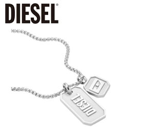 あす楽 新品 Diesel ディーゼル メンズ アクセサリー ユニセックス プレート DX1259040 プレゼント ギフト 箱付き ファッション ステンレス ネックレス