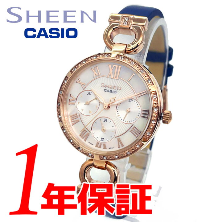 楽天市場】あす楽 送料無料 カシオ CASIO SHEEN シーン レディース 