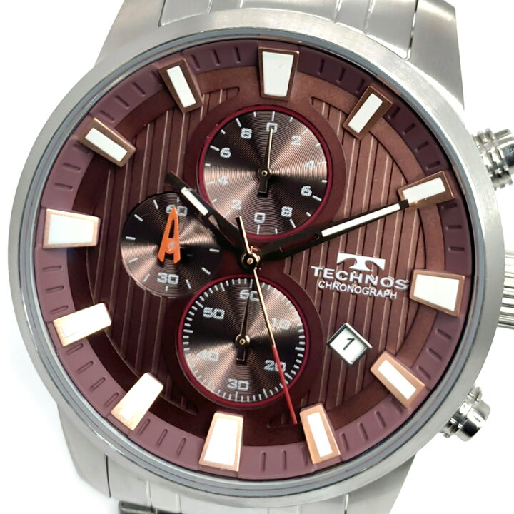 楽天市場】【国内正規品】TECHNOS テクノス CHRONOGRAPH クロノグラフ 