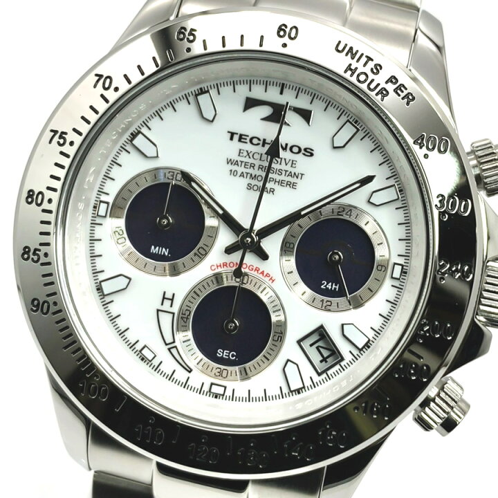 楽天市場】【電池交換不要ソーラー時計】【国内正規品】TECHNOS  display picture 1