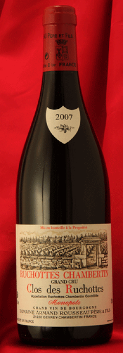 アルマンルソー Clos de la Roche 2007 グランクリュ