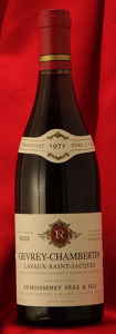 RemoissenetGevrey Chambertin Lavaux Saint Jacques[1972]750ml�W�������E�V�����x���^���E�����H�E�T���E�W���b�N[1972]750ml�������X�l Remoissenet���C���@�t�����X�@�u���S�[�j���@��
