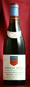 RemoissenetBourgogne Rouge Royals Club [1989]750ml�u���S�[�j���E���[�W���E���C�����E�N���u[1989]750ml�������X�l Remoissenet���C�� �t�����X�@�u���S�[�j���@��