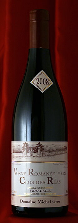 楽天市場】Michel GrosVosne Romanee Clos des Reas [2008]750ml 