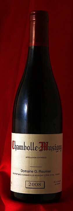 楽天市場】Georges RoumierChambolle Musigny [2008] 750mlシャン  