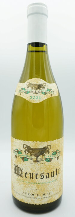 楽天市場】Domaine JF.Coche-DuryMeursault [2004]750mlムルソー[2004 