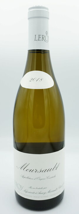 楽天市場】Maison LeroyMeursault [2018]750mlムルソー[2018]750ml  