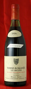 Henri Jayer@AEWCG Vosne Romanee Les Brulees1er [1986] 750mlH[kE}l Eu [1986] 750ml