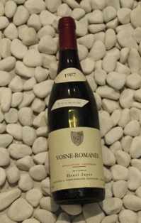 Henri Jayer　アンリ・ジャイエ Vosne Romanee[1987]750mlヴォーヌ・ロマネ [1987]750ml | ワインとお宿　 千歳