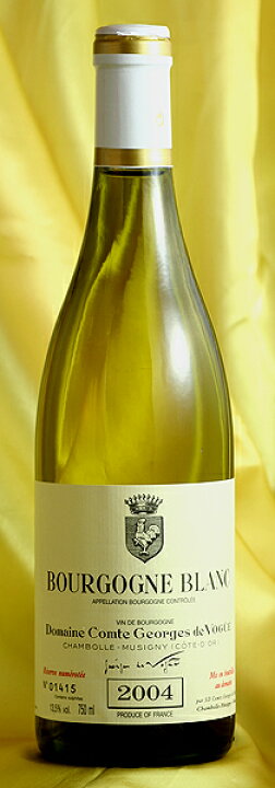 楽天市場】Comtes Georges de VogueBourgogne Blanc[2007] 750ml  