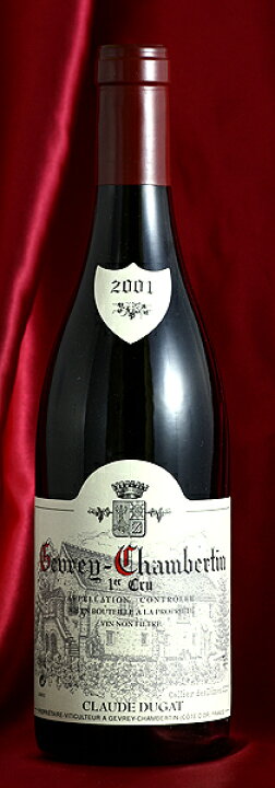 楽天市場】Claude DugatGevrey Chambertin Premier Cru [2001]750ml 