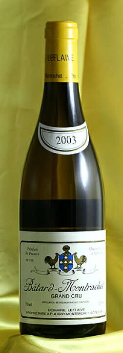 楽天市場】LeflaiveBatard Montrachet [2003]750mlバタール 