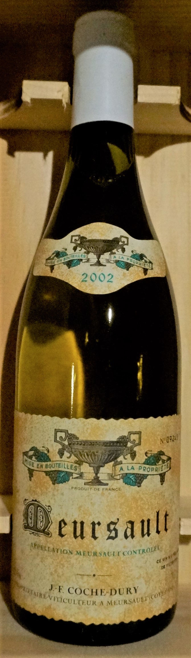 当社の Domaine [2002]750mlムルソー[2002]750mlドメーヌ J・F コシュ・デュリ Domaine 白ワイン 