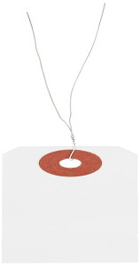 TRUSCO(トラスコ) 針金付き豆荷札 60×30MM 300枚 THNF-S-300