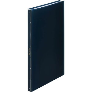 キングジム クリアファイル ヒクタス 透明 40ポケット A4タテ ネイビー 7281TW-NV