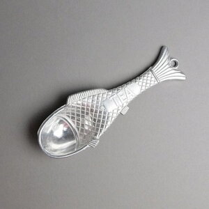 �_���g��(Dulton) �v�ʃX�v�[�� �t�B�b�V�����W���[ �e�B�[ ����120×��40mm FISH MEASURE(TEA) 100-029T