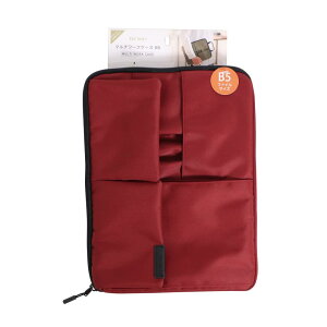 クツワ 収納 Dr.ion マルチワークケース B5 ボルドー 301DRRD