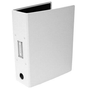 Gクラッセ ラドンナ モノクローム パイプファイル A4S8cm ホワイト PAM-1478WH