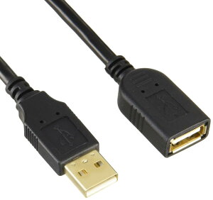 obt@[ BUFFALO USB2.0P[u J[{fq˂荞 2m ubN BSUAAFR220BK